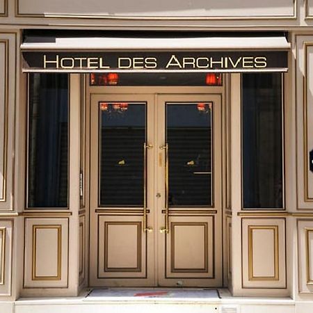 פריז Hotel Des Archives מראה חיצוני תמונה