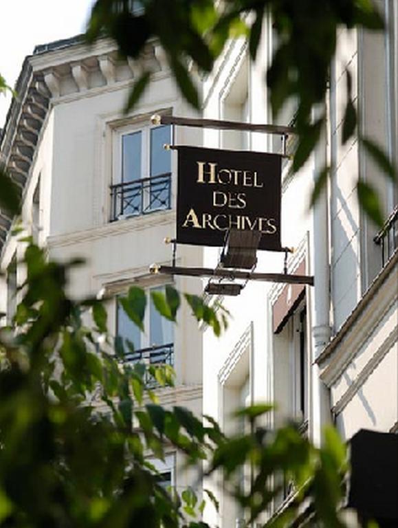 פריז Hotel Des Archives מראה חיצוני תמונה